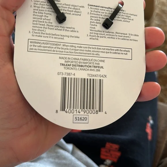 Supercycle Combination Lock - Picture 2 of 2